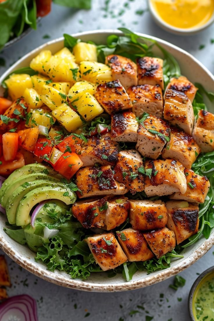 hawaiian chicken salad gluten free & whole health flexi plan